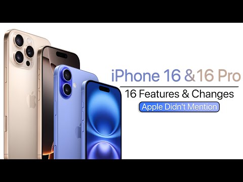 iPhone 16 & 16 Pro - 16 Features Apple Didn